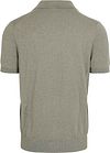 Suitable Polo Shirt Riva Linen Green Product / Achterkant