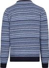 Suitable Prestige Fair Isle Pullover Bleu Product / Achterkant