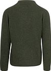 Suitable Pullover Tweed Wool Blend Grün Product / Achterkant