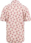 Suitable Short Sleeve Shirt Linen Simon Red Product / Achterkant
