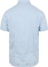 Suitable Short Sleeve Shirt Print Blue Product / Achterkant
