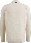 Vanguard Cardigan Button Ecru Product / Achterkant