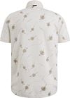 Vanguard Poloshirt Druck Ecru Product / Achterkant