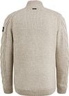 Vanguard Vest Wol Blend Ecru Product / Achterkant