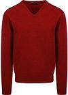 William Lockie Pullover Lamswol V Poppy 7092DF-40 Poppy Melange