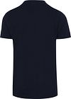 Alan Red T-Shirt Derby Col Rond Marine (Lot de 2)  Product / Achterkant
