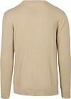 KnowledgeCotton Apparel Sweater Bubble Knit Beige Product / Achterkant