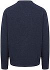 William Lockie Col-V Agneline Indigo Melange Product / Achterkant