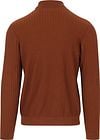 Blue Industry Turtleneck Mix Wool KBIW21 Brown Product / Achterkant