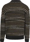 BOSS Pullover Aturn Wool Blend Streifen Schwarz Product / Achterkant
