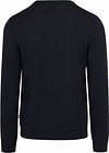 BOSS Pullover Melba Wolle Dunkelblau Product / Achterkant