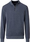 Casa Moda Halfzip Pullover Structure Blue 454479000-741 order online | Suitable