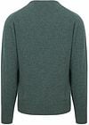 William Lockie Pullover Wol Moorland Groen Product / Achterkant