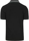Fred Perry Polo Twin Tipped M3600 Black Product / Achterkant