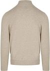 Gant Half Zip Pullover Light Beige Product / Achterkant
