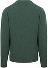 William Lockie V-Ausschnitt Pullover Lammwolle Cossack Product / Achterkant