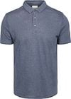 Knowledge Polo Regular Linnen Indigo 1020001-1226 kopen | Suitable