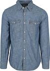 Levi's Chemise Barstow Western Mid Bleu 85744-0067 commander en ligne | Suitable