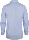 Steppin' Out Shirt Slim-Fit Stripe Light Blue Product / Achterkant