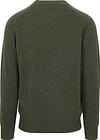 McGregor Pullover Lammwolle Melange Sage Grün