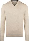 McGregor Pullover Merino Wool V-Neck Sand MM242.1201.01-3100 order online | Suitable