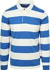 McGregor Rugbyshirt Bleu Blanche Rayé commander en ligne | MM242.8004.04-2202 | Suitable Luxembourg