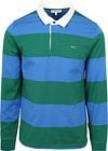 McGregor Rugbyshirt Bleu Vert Rayé commander en ligne | MM242.8004.03-2202 | Suitable Luxembourg