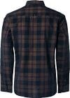 No Excess Overhemd Corduroy Ruit Navy Product / Achterkant