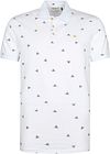No Excess Polo Shirt Druck Weiß 15370319 kaufen | Suitable