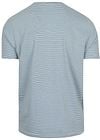 No Excess Stripes T-Shirt Lichtblauw Product / Achterkant