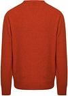 William Lockie V-neck Lamswol Ember Product / Achterkant