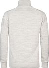 Petrol Mocker Pull Melange Light Grey Product / Achterkant