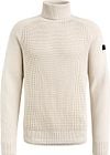 PME Legend Knitted Rollkragenpullover Ecru PKW2410302-7013 kaufen | Suitable