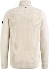 PME Legend Knitted Rollneck Pullover Ecru Product / Achterkant