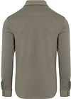 Profuomo Overshirt Western Jersey Olivgrün Product / Achterkant