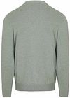 Profuomo Pullover Luxury Basic Vert Product / Achterkant