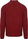 NZA Pullover Mocker Conor Melange Cherry Red Product / Achterkant