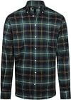 Steppin' Out Shirt Flanel Checks Navy Green Product
