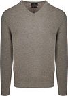 Steppin' Out Pullover Col-V Laine Merino Taupe SM1201.0003-3400 commander en ligne | Suitable