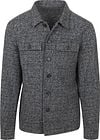 Suitable Overshirt Wool Blend Grijs Blauw kopen | Suitable