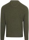 Suitable Pull Agneline Col Rond Vert Olive Product / Achterkant