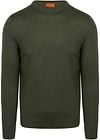Suitable Pull Laine Mérino Vert Military commander en ligne | Suitable