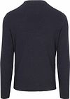 Suitable Pullover Structure Slub Navy Product / Achterkant