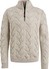 Vanguard Halfzip Pullover Struktur Wool Blend Ecru VKW2409330-8265 kaufen | Suitable