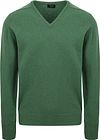 William Lockie V-Neck Lambswool Green order online | 7092 HF V-NECK Gras Groen M10045 | Suitable Lithuania