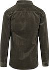 Anerkjendt Shirt Akleif Corduroy Dark Green Product / Achterkant
