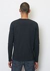 Marc O'Polo Long Sleeve T-Shirt Navy Model / Achterkant