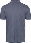 Knowledge Polo Regular Linnen Indigo Product / Achterkant