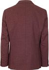 Blazer Suitable Leek Structure Bordeaux Product / Achterkant