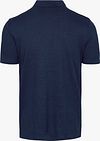 Knowledge Polo Regular Linen Navy Product / Achterkant